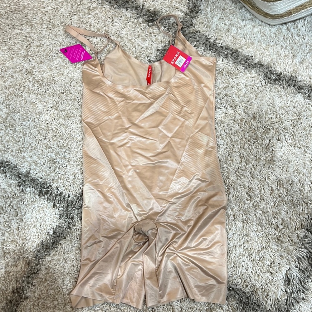 SPANK open busy mid high bodysuit